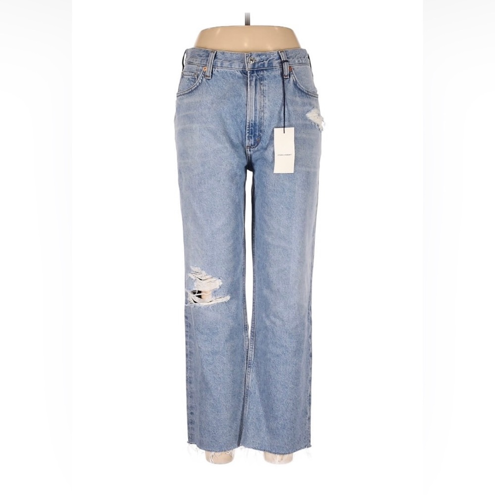 Citizens of Humanity Daphne Crop High Rise Stovepipe Jeans